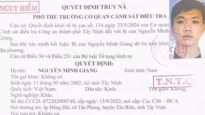 Truy nã toàn quốc 2 đối tượng cố ý gây thương tích