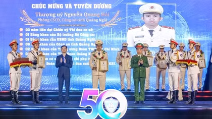 Tuyên dương 20 gương thanh niên Cảnh sát cơ động tiêu biểu năm 2024