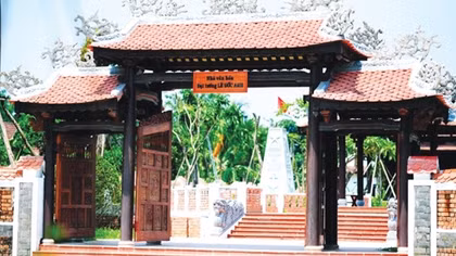 Tháng Tư trên quê hương Đại tướng Lê Đức Anh