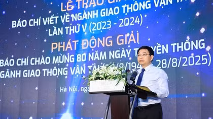 Tổng giải thưởng Giải báo chí chào mừng 80 năm ngành Giao thông Vận tải lên tới 1,1 tỷ đồng
