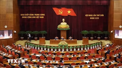 Thông báo Hội nghị lần thứ chín Ban Chấp hành Trung ương Đảng khóa XIII