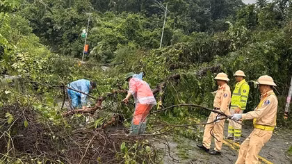 Nhanh chóng thông suốt đường lên khu du lịch Tam Đảo