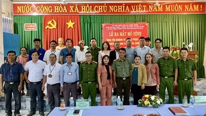 Ninh Thuận ra mắt mô hình ANTT “Nhà tôi không vi phạm pháp luật”