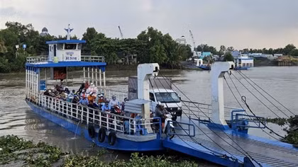 Bến phà được đấu giá quyền khai thác cho nguồn thu cao, không đấu giá có mức thu thấp