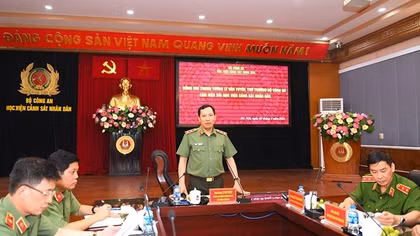 Đổi mới, nâng cao chất lượng giáo dục, đào tạo của Học viện CSND
