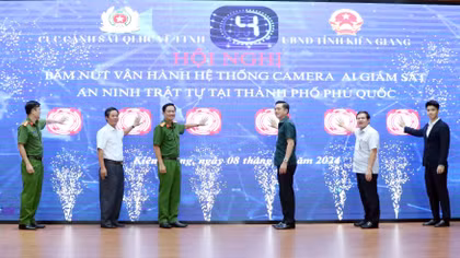 Vận hành hệ thống camera AI giám sát ANTT địa bàn Phú Quốc