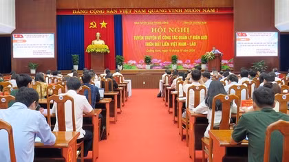 Giữ vững ổn định tuyến biên giới Việt - Lào, góp phần phát triển kinh tế, xã hội