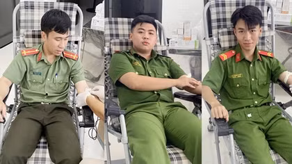 Bí thư đoàn và 2 chiến sỹ kịp thời hiến máu cứu thai phụ