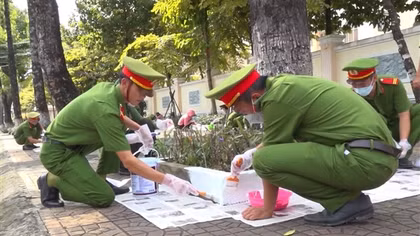 Tuổi trẻ Công an chung sức vì cộng đồng