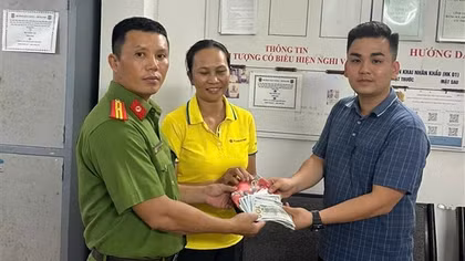Công an phường Lộc Thọ nỗ lực truy tìm hai vụ đánh rơi tài sản có giá trị lớn