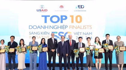 Công bố giải thưởng sáng kiến ESG Việt Nam 2024
