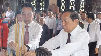 Kỷ niệm 112 năm Ngày sinh cố Chủ tịch Hội đồng Bộ trưởng Phạm Hùng