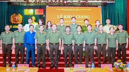 Khai giảng lớp bồi dưỡng nghiệp vụ kiểm tra, giám sát năm 2024