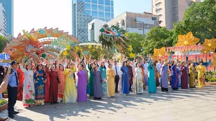 Lễ hội áo dài TP Hồ Chí Minh năm 2024 thu hút 480.000 lượt khách quốc tế