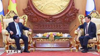 Lãnh đạo Việt Nam-Lào nhất trí tập trung thực hiện hiệu quả các thỏa thuận