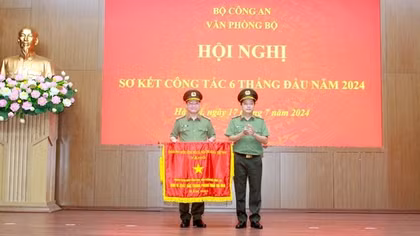 Văn phòng Bộ Công an hoàn thành xuất sắc nhiều chỉ tiêu công tác