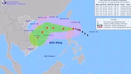 Bộ Công an chủ động ứng phó với bão số 7
