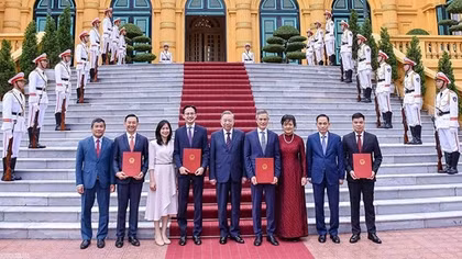 Tổng Bí thư, Chủ tịch nước trao quyết định bổ nhiệm Đại sứ tại Liên hợp quốc và các nước