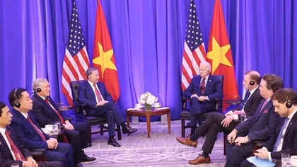 Tổng Bí thư, Chủ tịch nước Tô Lâm gặp Tổng thống Hoa Kỳ Joe Biden