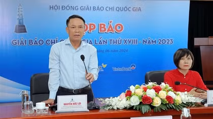 122 tác phẩm được trao Giải Báo chí Quốc gia lần thứ 18