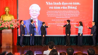 Khai trương Trang thông tin đặc biệt 'Tổng Bí thư Nguyễn Phú Trọng - Nhà lãnh đạo có tâm, có tầm của Đảng'