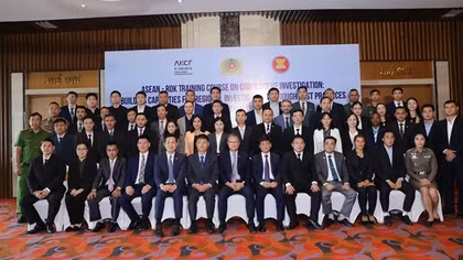 Bộ Công an thúc đẩy hợp tác ASEAN - Hàn Quốc trong lĩnh vực phòng, chống tội phạm