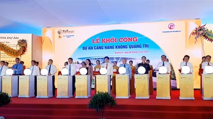 Khởi công dự án Cảng hàng không Quảng Trị