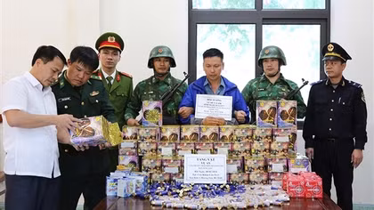 Tăng cường chống buôn lậu qua cửa khẩu Cầu Treo