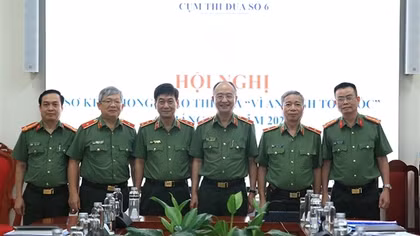 Đẩy mạnh phong trào thi đua trong Cụm thi đua số 6 – Bộ Công an
