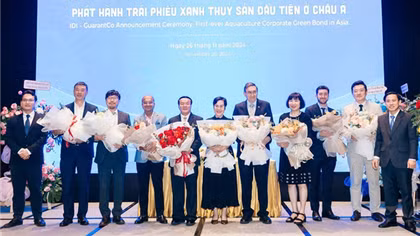 Lễ Công bố IDI phát hành thành công trái phiếu xanh thủy sản đầu tiên ở Châu Á - Thái Bình Dương