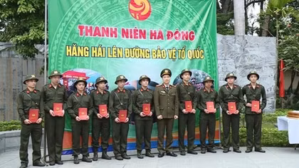 Công dân thực hiện nghĩa vụ tham gia CAND năm 2024 tăng cả chất và lượng