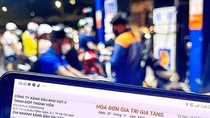 Gần 6 nghìn cửa hàng xăng dầu đã phát hành hóa đơn điện tử