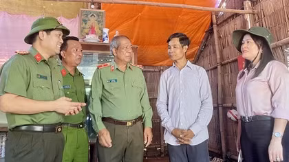 Bộ Công an khảo sát xây dựng 1.290 căn nhà tặng người dân Trà Vinh