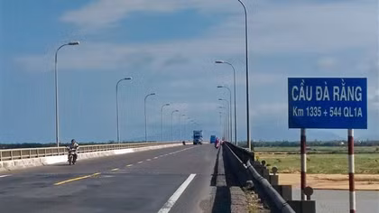 Một số cầu trên quốc lộ ở Nam Trung bộ có dấu hiệu xuống cấp