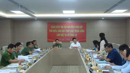 Tiếp tục nâng cao hiệu quả công tác phổ biến, giáo dục pháp luật trong CAND