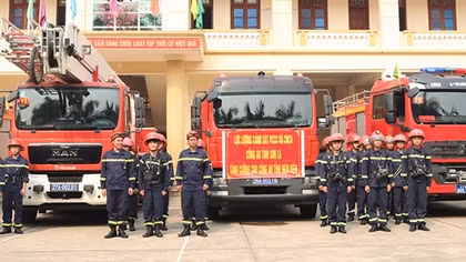 Kiểm tra phương án PCCC và CNCH trong Lễ kỷ niệm 70 năm Chiến thắng Điện Biên Phủ