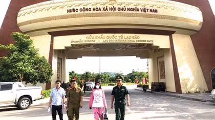 Giải cứu thành công một phụ nữ bị lừa bán sang Lào