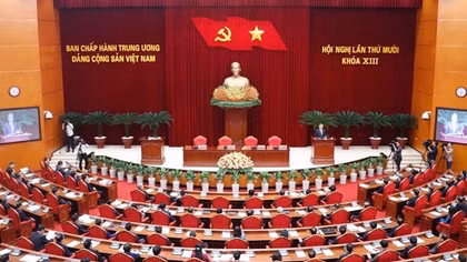 Thông báo Hội nghị lần thứ 10 Ban Chấp hành Trung ương Đảng khóa XIII