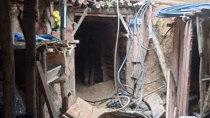 Xử lý nghiêm hoạt động khai thác vàng trái phép tại núi Đá Ngựa