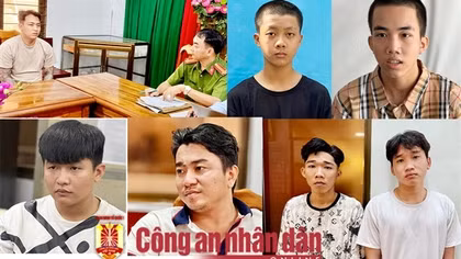 Bắt tạm giam 8 đối tượng chém chết thiếu niên ở chợ Mỹ Xuyên