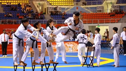 Việt Nam nhất toàn đoàn tại Giải Taekwondo Cảnh sát châu Á mở rộng