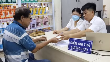 Gộp chi trả 2 tháng lương hưu vào tháng 1/2025