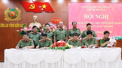 Cụm Thi đua số 12 – Bộ Công an quyết tâm thực hiện 3 giải pháp trọng tâm