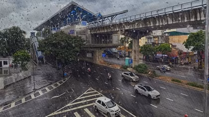 Hà Nội trời mát, Bắc Trung Bộ mưa rất to