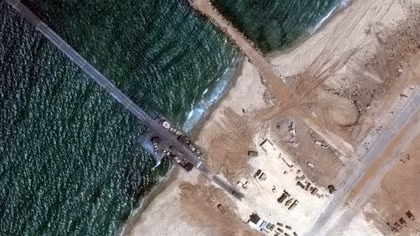 Bến tàu triệu đô của Mỹ ở Gaza hoạt động trở lại