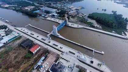 Tiền Giang đưa vào sử dụng cống ngăn mặn, trữ ngọt lớn thứ 2 ở miền Tây