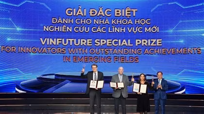 VinFuture - Nguồn cảm hứng lớn cho nhà khoa học Việt bứt phá