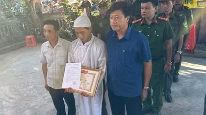 Đề nghị công nhận liệt sĩ cho tổ viên tổ bảo vệ ANTT bị tử vong khi chữa cháy rừng