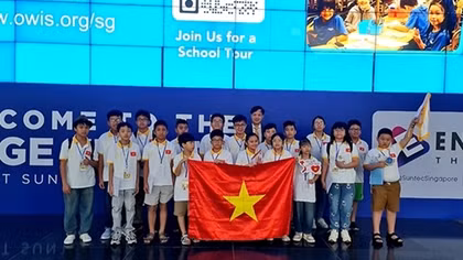 Đoàn học sinh Việt Nam thắng lớn tại cuộc thi SEAMO