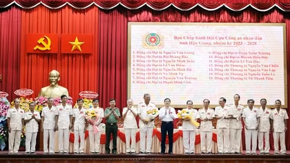 Thành lập Hội Cựu CAND tỉnh Hậu Giang